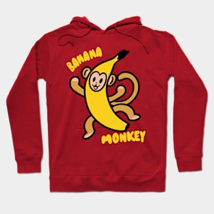 banana monkey Hoodie